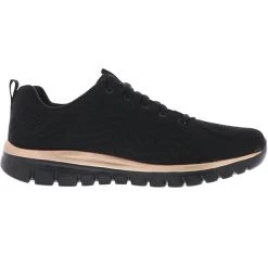 SKECHERS 12615/BKRG Graceful-Get Connected Damen Sneaker Schwarz/gold Sneakers Low - Schwarz -Skechers shop 12669242 06