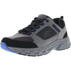 Skechers 51893/CCBK Oak Canyon Herren Sneaker Outdoorschuhe Grau/schwarz - Grau