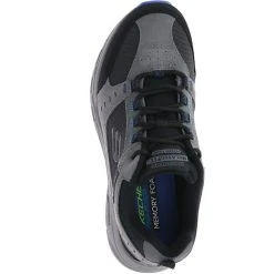 Skechers 51893/CCBK Oak Canyon Herren Sneaker Outdoorschuhe Grau/schwarz - Grau -Skechers shop 12810808 07