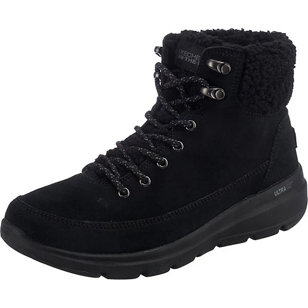 Skechers Glacial Ultra Winterstiefeletten - Schwarz 3 Skechers Glacial Ultra Winterstiefeletten - Schwarz