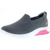 SKECHERS 16099/CCHP Go Walk Air Damen Sneaker Slipper Grau/weiß/pink Sneakers Low - Grau 1 SKECHERS 16099/CCHP Go Walk Air Damen Sneaker Slipper Grau/weiß/pink Sneakers Low - Grau -Skechers shop 16139861 01