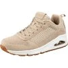 Skechers Uno Two For The Show Sneakers Low - Beige