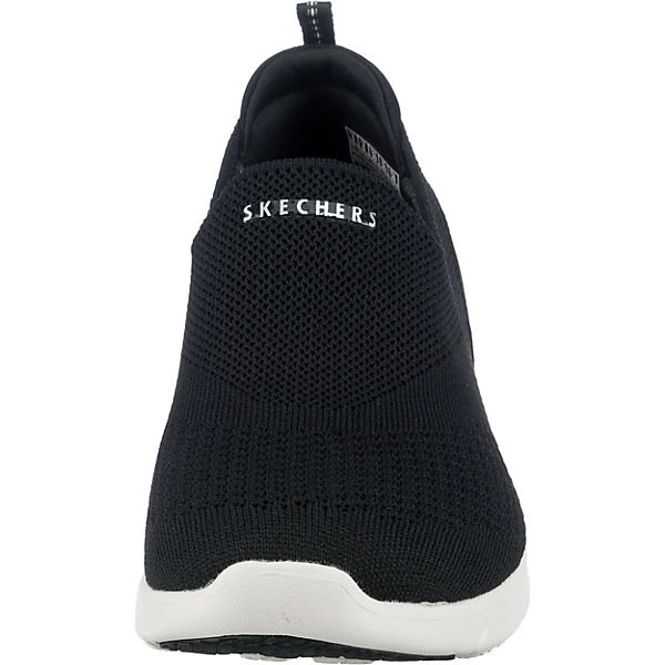 Skechers Arch Fit Refine Don't Go Sportliche Slipper - Schwarz 6 Skechers Arch Fit Refine Don't Go Sportliche Slipper - Schwarz – Bild 4