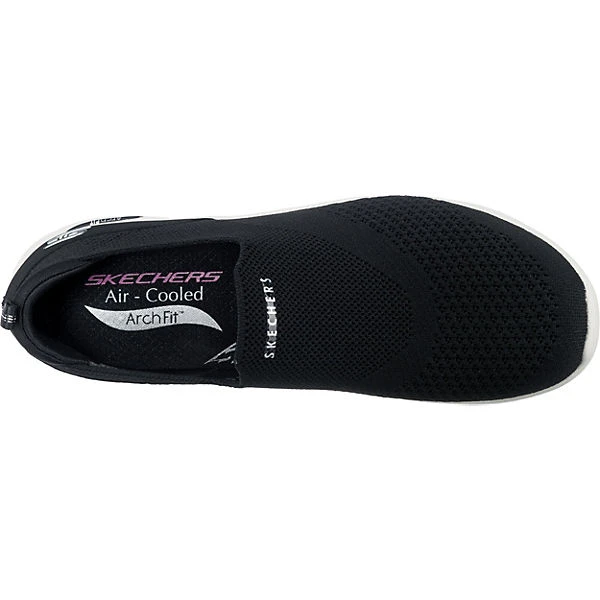 Skechers Arch Fit Refine Don't Go Sportliche Slipper - Schwarz 8 Skechers Arch Fit Refine Don't Go Sportliche Slipper - Schwarz – Bild 6