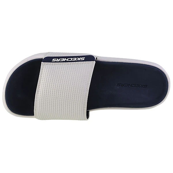 Skechers Gambix 2.0 Komfort-Pantoletten - Weiß-kombi 5 Skechers Gambix 2.0 Komfort-Pantoletten - Weiß-kombi – Bild 3