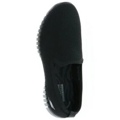 Skechers 124296/BBK Go Walk Smart-Believe Damen Sneaker Slipper Turnschuhe Low-Cut Schwarz - Schwarz -Skechers shop 20034855 07