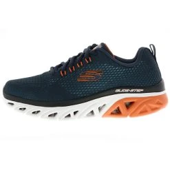 Skechers 232270/NVOR Glide-Step Sport-Wave Heat Herren Sneaker Turnschuhe Sportschuhe Blau/orange - Blau -Skechers shop 20369733 05