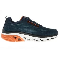 Skechers 232270/NVOR Glide-Step Sport-Wave Heat Herren Sneaker Turnschuhe Sportschuhe Blau/orange - Blau -Skechers shop 20369733 06