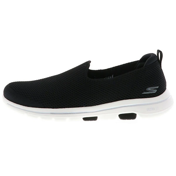 Skechers 124147/BKW Go Walk 5-Spontaneous Damen Sneaker Slipper Turnschuhe Low-Cut Schwarz/weiß - Schwarz 7 Skechers 124147/BKW Go Walk 5-Spontaneous Damen Sneaker Slipper Turnschuhe Low-Cut Schwarz/weiß - Schwarz – Bild 5