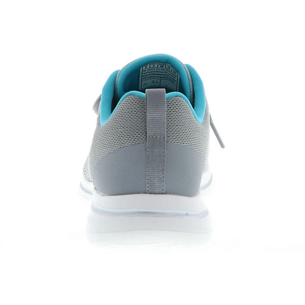 Skechers 15953/GYBL Go Walk 5-Exquisite Damen Sneaker Turnschuhe Sportschuhe Grau/türkis - Grau 4 Skechers 15953/GYBL Go Walk 5-Exquisite Damen Sneaker Turnschuhe Sportschuhe Grau/türkis - Grau – Bild 2
