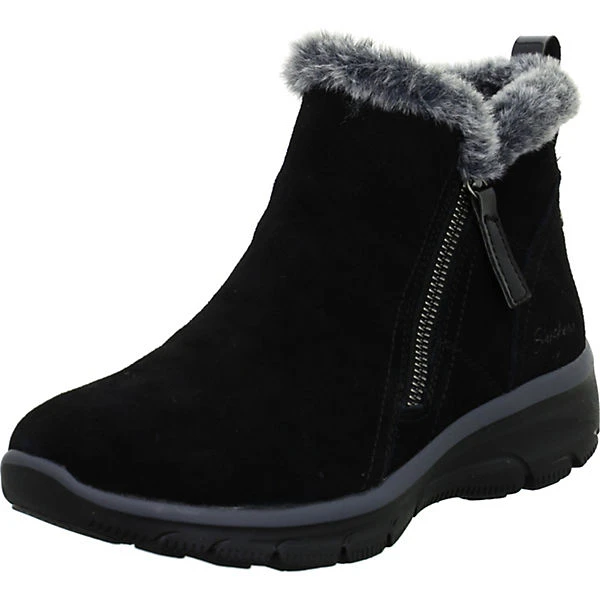 Skechers Stiefeletten EASY GOING HIGH ZIP Klassische Stiefeletten - Schwarz 2 Skechers Stiefeletten EASY GOING HIGH ZIP Klassische Stiefeletten - Schwarz