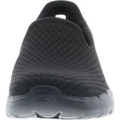 Skechers 124508/BBK Go Walk 6-Big Splash Damen Sneaker Slipper Turnschuhe Low-Cut Schwarz - Schwarz -Skechers shop 22033351 04