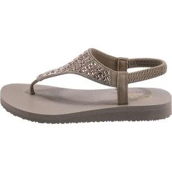Skechers Meditation Sweet Rock Komfort-Sandalen - Taupe -Skechers shop 22532082 03
