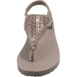 Skechers Meditation Sweet Rock Komfort-Sandalen - Taupe -Skechers shop 22532082 04