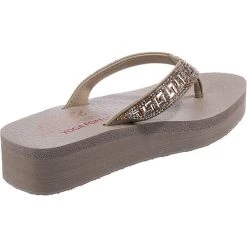 Skechers Vinyasa Geo-queen Zehentrenner - Taupe -Skechers shop 22534381 05