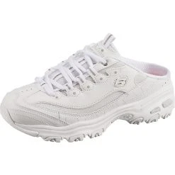 Skechers D'lites Komfort-Pantoletten - Weiß