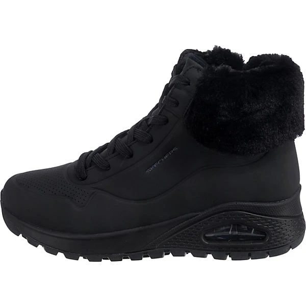 Skechers Uno Rugged Winterstiefeletten - Schwarz 4 Skechers Uno Rugged Winterstiefeletten - Schwarz – Bild 2