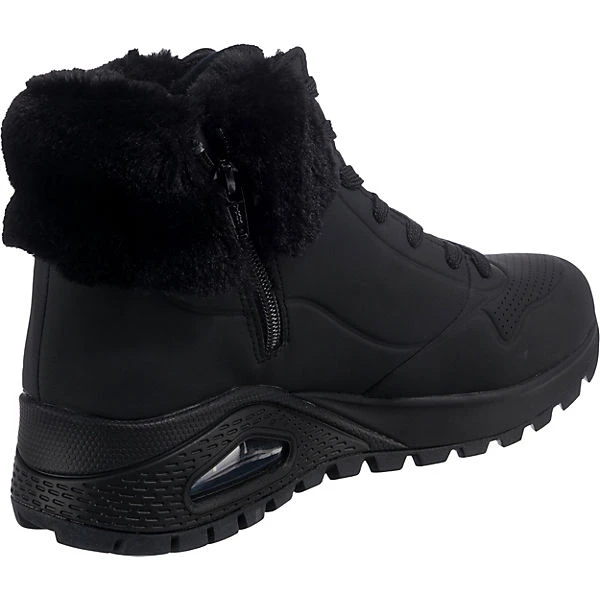 Skechers Uno Rugged Winterstiefeletten - Schwarz 6 Skechers Uno Rugged Winterstiefeletten - Schwarz – Bild 4