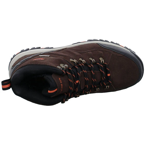 Skechers Herren Outdoor Schuhe Relment Pelmo Outdoorschuh Wandern Trekking Bergsteigerösen Lederkombination Uni Outdoorschuhe - Braun 7 Skechers Herren Outdoor Schuhe Relment Pelmo Outdoorschuh Wandern Trekking Bergsteigerösen Lederkombination Uni Outdoorschuhe - Braun – Bild 5
