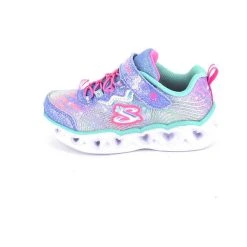 Skechers Sneakers Low Blinkies HEART LIGHTS Für Mädchen - Hellblau/rosa -Skechers shop 23200290 02