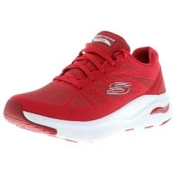 Skechers 149055/RED Arch Fit-Vivid Memory Damen Sneaker Turnschuhe Sportschuhe Rot - Rot