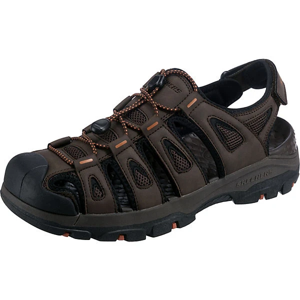 Skechers Tresmen Outseen Outdoorsandalen - Dunkelbraun 3 Skechers Tresmen Outseen Outdoorsandalen - Dunkelbraun