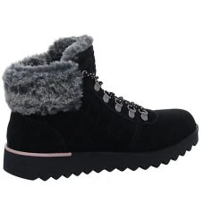 Skechers Damen Schuhe Outdoor Mountain Kiss Schnürboots Wandern Trekking Bergsteigerösen Veloursleder Uni Outdoorschuhe - Schwarz -Skechers shop 23448567 08