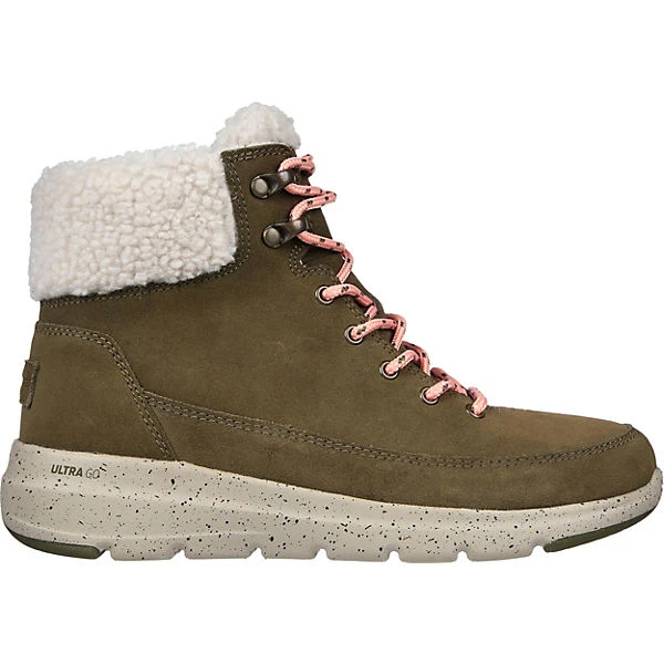 Skechers Glacial Ultra Winterstiefeletten - Olive 4 Skechers Glacial Ultra Winterstiefeletten - Olive – Bild 2
