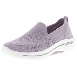 Skechers 124418/MVE Go Walk Arch Fit-Delora Damen Sneaker Slipper Turnschuhe Low-Cut Mauve/flieder/lila - Lila