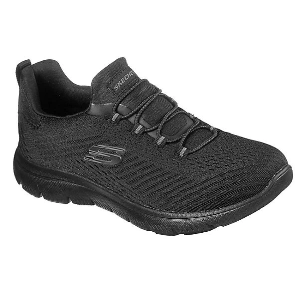Skechers Summits Fast Attraction Slip-On-Sneaker - Schwarz 3 Skechers Summits Fast Attraction Slip-On-Sneaker - Schwarz