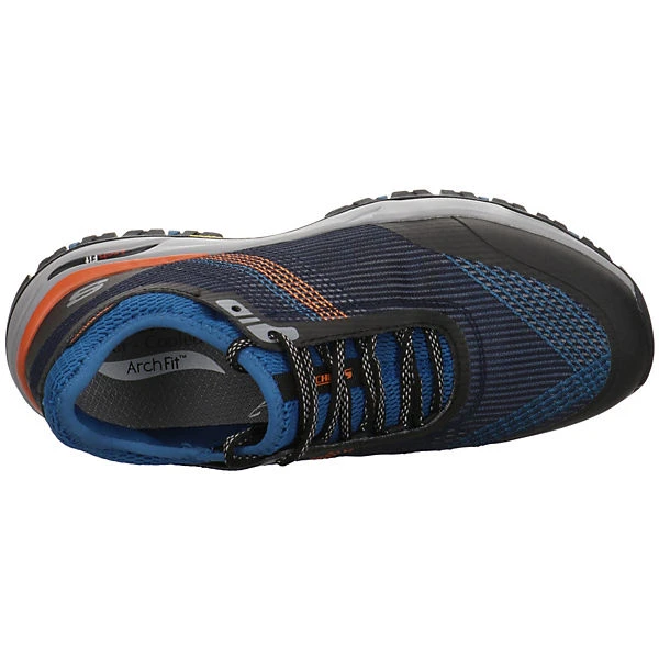 Skechers Herren Outdoor Schuhe Arch Fit Dawson-Mahone Slip-On Sneaker Wandern Trekking Synthetikkombination Geometrisch Outdoorschuhe - Blau 10 Skechers Herren Outdoor Schuhe Arch Fit Dawson-Mahone Slip-On Sneaker Wandern Trekking Synthetikkombination Geometrisch Outdoorschuhe - Blau – Bild 8