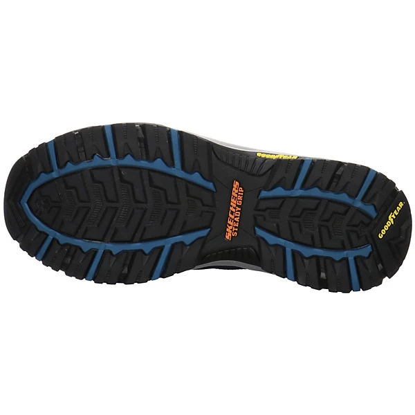 Skechers Herren Outdoor Schuhe Arch Fit Dawson-Mahone Slip-On Sneaker Wandern Trekking Synthetikkombination Geometrisch Outdoorschuhe - Blau 11 Skechers Herren Outdoor Schuhe Arch Fit Dawson-Mahone Slip-On Sneaker Wandern Trekking Synthetikkombination Geometrisch Outdoorschuhe - Blau – Bild 9