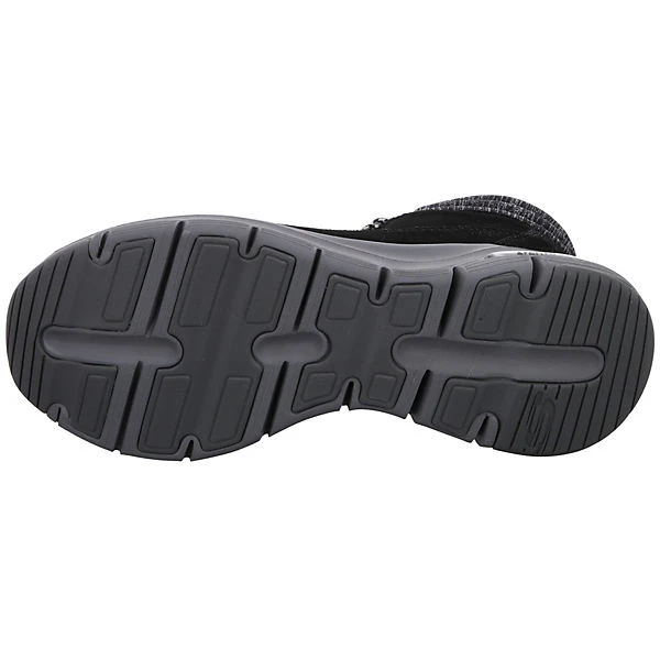 Skechers Damen Stiefeletten Schuhe Arch Fit Boots Elegant Freizeit Leder-/Textilkombination Uni Schnürstiefeletten - Schwarz 11 Skechers Damen Stiefeletten Schuhe Arch Fit Boots Elegant Freizeit Leder-/Textilkombination Uni Schnürstiefeletten - Schwarz – Bild 9