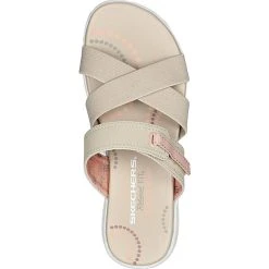 Skechers Komfort-Pantoletten - Altrosa -Skechers shop 28282562 04