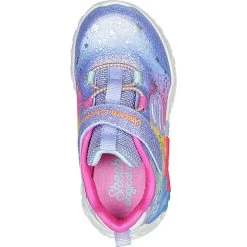Skechers Baby Sneakers Low Blinkies UNICORN CHARMER Für Mädchen - Hellblau -Skechers shop 29023435 04
