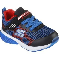Skechers Baby Sneakers Low Blinkies RAPID CHARGE Für Jungen - Schwarz/blau