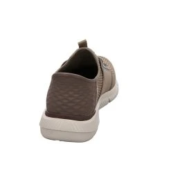 Skechers Herren Slipper Schuhe Ingram-Brackett Sneaker Slip-Ons Freizeit Synthetik Uni Slip-On-Sneaker - Beige -Skechers shop 29704316 04